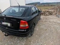 Gebraucht Opel Astra 101 PS (74 kW) 2002 Schwarz Limousine