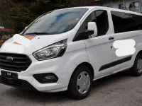 Gebraucht Ford Transit Custom 105 PS (77 kW) 2020 Weiß Van / Kleinbus