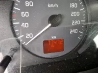 Gebraucht Renault Scénic 107 PS (78 kW) 2001 Blau Van / Kleinbus