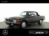 Gebraucht Mercedes SL300 188 PS (138 kW) 1986 Blau blauschwarz metallic Cabrio