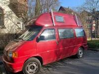 Gebraucht VW Multivan California 78 PS (57 kW) 1995 Rot Van / Kleinbus