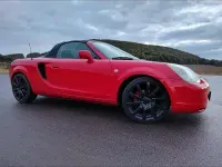 Gebraucht Toyota MR2 Edition 140 PS (102 kW) 2001 Rot Cabrio