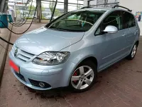 Gebraucht VW Golf Plus Cross 122 PS (89 kW) 2008 Blau Van / Kleinbus