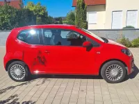 Gebraucht VW up! 60 PS (44 kW) 2012 Rot Kleinwagen