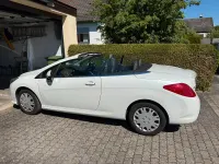 Gebraucht Peugeot 308 CC 140 PS (102 kW) 2009 Weiß Cabrio