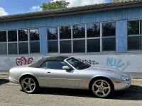 Gebraucht Jaguar XKR 363 PS (266 kW) 2000 Silber Cabrio