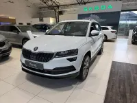 Gebraucht Skoda Karoq Clever 150 PS (110 kW) 2021 Moonweiss metallic SUV