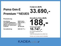 Neu Ford Puma Gen-E Premium 124 kW (169 PS) 2026 Electric yellow SUV