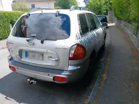 Gebraucht Hyundai Santa Fe 145 PS (106 kW) 2004 Silber SUV