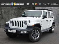 Gebraucht Jeep Wrangler Sahara 200 PS (147 kW) 2019 Bright white clear coat SUV