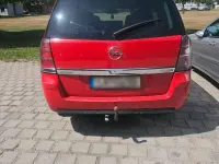 Gebraucht Opel Zafira 140 PS (102 kW) 2007 Rot Van / Kleinbus