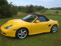 Gebraucht Porsche 986 Boxster 252 PS (185 kW) 2002 Gelb Cabrio
