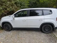 Gebraucht Chevrolet Orlando LT 141 PS (103 kW) 2011 Weiß Van / Kleinbus