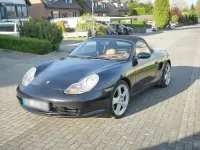 Brugt Porsche Boxster S 260 HK (191 kW) 2004 Sort Cabriolet