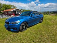 Gebraucht BMW 230 M Sport 252 PS (185 kW) 2018 Blau Cabrio