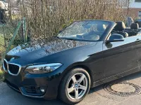 Gebraucht BMW 218 138 PS (101 kW) 2017 Schwarz Cabrio