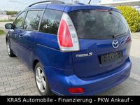 Gebraucht Mazda 5 Exclusive 116 PS (85 kW) 2008 Blau Van / Kleinbus