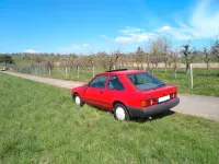 Gebraucht Ford Escort 73 PS (53 kW) 1987 Rot Kleinwagen