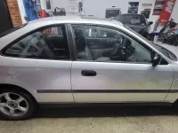 Gebraucht Honda Civic LS 105 PS (77 kW) 1996 Silber Coupé