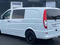 gebraucht Mercedes Vito Mixto 122 CDI lang AHK Tempom Navi Standhei