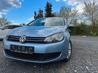 Gebraucht VW Golf VI 90 PS (66 kW) 2009 Blau Kleinwagen
