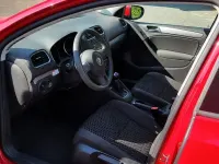 Gebraucht VW Golf VI Trendline 80 PS (58 kW) 2009 Rot Kleinwagen