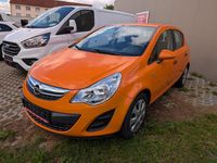 Gebraucht Opel Corsa Edition 69 PS (50 kW) 2012 Orange Kleinwagen