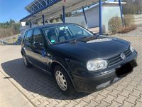 Gebraucht VW Golf IV Basis 75 PS (55 kW) 2002 Schwarz Kleinwagen