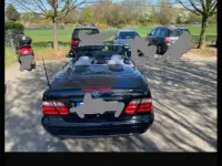 Gebraucht Mercedes CLK200 163 PS (119 kW) 2000 Schwarz Cabrio
