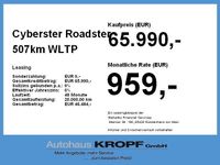 Neu MG Cyberster 250 kW (340 PS) 2025 Grau Cabrio