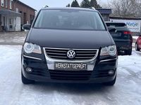 Gebraucht VW Touran Highline 109 PS (80 kW) 2008 Schwarz Van / Kleinbus
