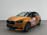 Gebraucht Skoda Fabia Style 110 PS (80 kW) 2022 Phoenixorange metallic (metallic) Kleinwagen