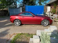 Gebraucht Mercedes SLK320 218 PS (160 kW) 2003 Rot Cabrio