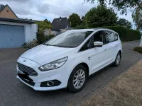 Gebraucht Ford S-MAX Titanium 160 PS (117 kW) 2018 Weiß Van / Kleinbus