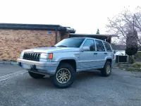 Gebraucht Jeep Grand Cherokee Limited 211 PS (155 kW) 1995 Silber SUV