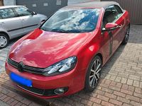 Gebraucht VW Golf Cabriolet 105 PS (77 kW) 2012 Rot Cabrio