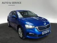 Gebraucht Skoda Scala Ambition 110 PS (80 kW) 2022 Raceblau metallic Kleinwagen