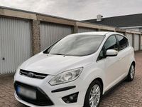 Gebraucht Ford C-MAX Titanium 125 PS (91 kW) 2013 Weiß Van / Kleinbus