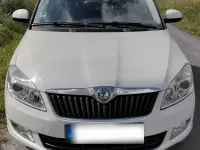 Gebraucht Skoda Fabia 60 PS (44 kW) 2012 Weiß Kleinwagen