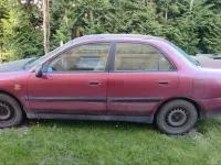 Gebraucht Mitsubishi Carisma 1999 Rot Limousine