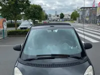 Gebraucht Smart ForTwo Cabrio 54 PS (39 kW) 2009 Schwarz Cabrio