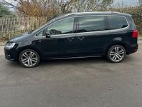 Gebraucht VW Sharan Edition 140 PS (102 kW) 2014 Schwarz Van / Kleinbus