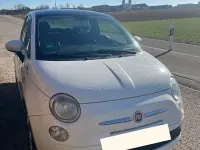 Gebraucht Fiat 500 Lounge 69 PS (50 kW) 2009 Weiß Cabrio