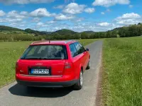 Brugt Audi A6 150 HK (110 kW) 1999 Rød Stationcar