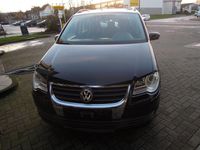 Gebraucht VW Touran 109 PS (80 kW) 2008 Schwarz Van / Kleinbus
