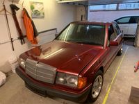 Gebraucht Mercedes 190 1990 Rot Limousine
