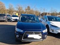 Gebraucht Mitsubishi Outlander 150 PS (110 kW) 2012 Blau SUV