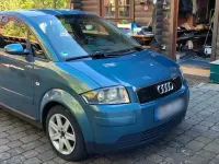 Brugt Audi A2 75 HK (55 kW) 2000 Blå Hatchback