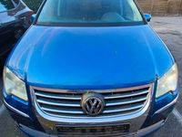 Gebraucht VW Touran Highline 170 PS (125 kW) 2007 Blau Van / Kleinbus