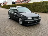 Gebraucht VW Golf III 75 PS (55 kW) 1994 Schwarz Kleinwagen